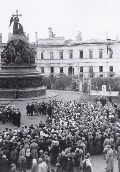 Второе открытие памятника «Тысячелетие России»