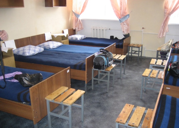 Комната в общежитии десантников