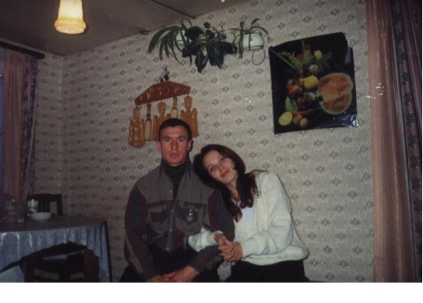 Владимир с женой Светланой. Фото передано школой п. Пролетарий.