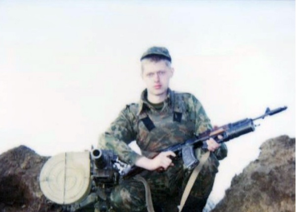 Сергей в г. Гудермес (Чеченская Республика), 1996 год
