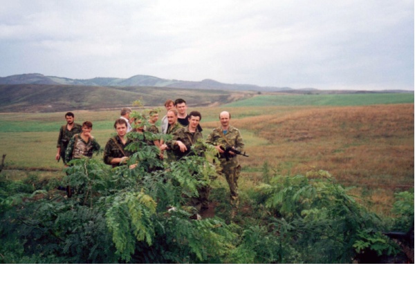 Июль 1996 года, Чеченская Республика. Третий слева.