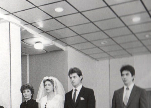 Олег и Светлана. Свадьба, 26 октября 1985 года.