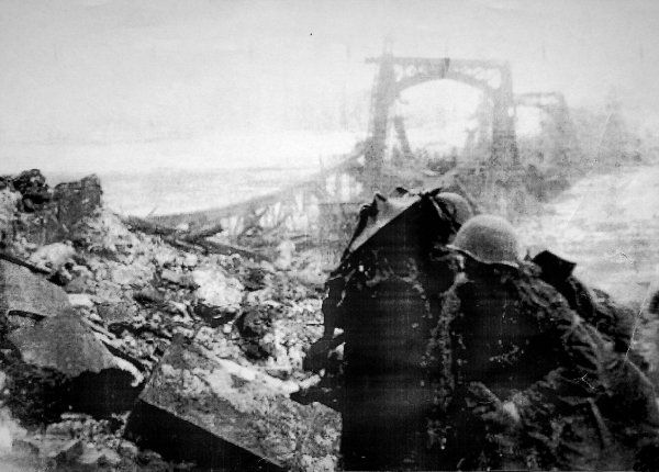Новгород, 20 января 1944 года. Кадр из военной кинохроники