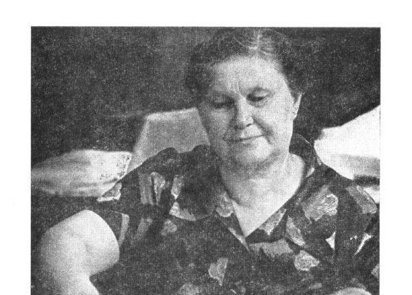 Клавдия Михайловна Морозова. Фото А.И. Орлова, 1979 г.