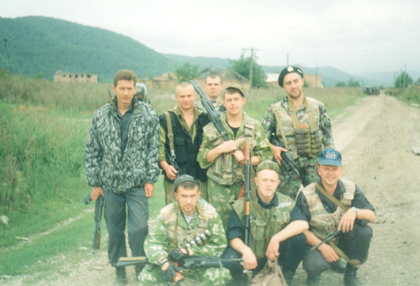 От 1 июля 1996 г. Бамут Чечня 2001. Село Бамут Чеченская Республика.