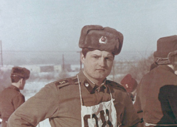 Андрей Максимов, курсант Калининградского высшего военно-инженерного училища. Фото середины 1980-х гг.